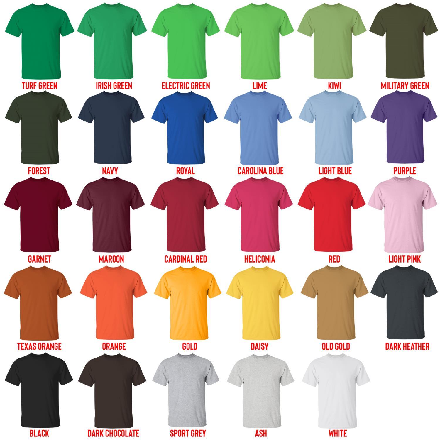 t shirt color chart - Chainsaw Man UK Store