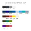 tank top color chart - Chainsaw Man UK Store