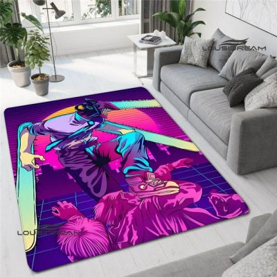 Chainsaw man cartoon printing carpet living room bedroom beautiful non slip carpet photography props birthday gift.jpg 640x640 1 - Chainsaw Man UK Store