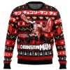 Christmas Denji ChainsawMan Ugly Christmas Sweater FRONT Backup - Chainsaw Man UK Store