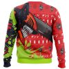 Hybrid Form Denji CM Ugly Christmas Sweater BACK mockup - Chainsaw Man UK Store