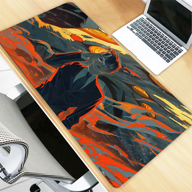 Mousepad Chainsaw Man Gaming Pad Rubber Mat Mouse Gamer Kawaii Anime Pc Mause Cabinet Keyboard Pads 2 - Chainsaw Man UK Store