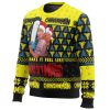 You Make It Fell Like Christmas Chainsaw Man men sweatshirt SIDE FRONT mockup - Chainsaw Man UK Store