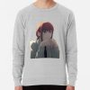 ssrcolightweight sweatshirtmensheather greyfrontsquare productx1000 bgf8f8f8 5 - Chainsaw Man UK Store